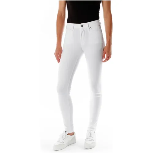 Luzien Skinny Fit Highwaist Jeans , Damen, Größe: W24 L28 - Replay - Modalova