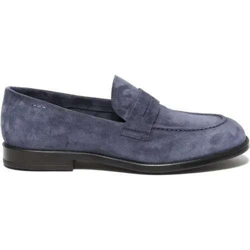 Suede Loafer Shoes , male, Sizes: 7 UK, 7 1/2 UK, 8 UK - Alexander Hotto - Modalova