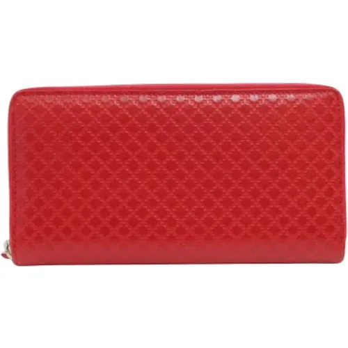 Pre-owned Leather wallets , female, Sizes: ONE SIZE - Gucci Vintage - Modalova