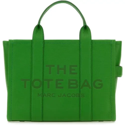 Grüne Leder Tote Tasche Handtasche - Marc Jacobs - Modalova