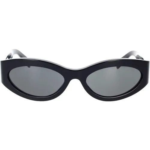 Oval Sunglasses with Grey Lenses , female, Sizes: 56 MM - Celine - Modalova