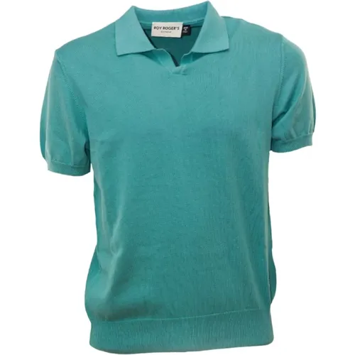 Classic Cotton Polo Shirt , male, Sizes: 2XL, XS - Roy Roger's - Modalova