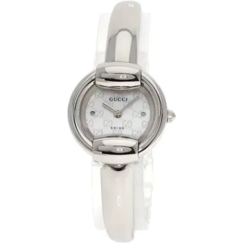 Pre-owned Stainless Steel watches , female, Sizes: ONE SIZE - Gucci Vintage - Modalova