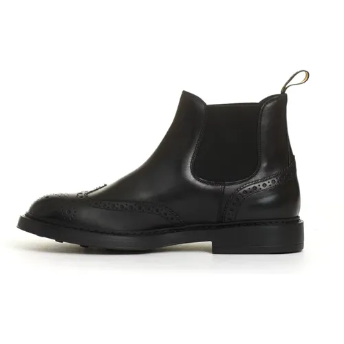 Leather Ankle Boots , male, Sizes: 10 UK, 7 1/2 UK, 8 UK, 5 UK, 9 UK, 6 UK, 8 1/2 UK, 6 1/2 UK - Doucal's - Modalova