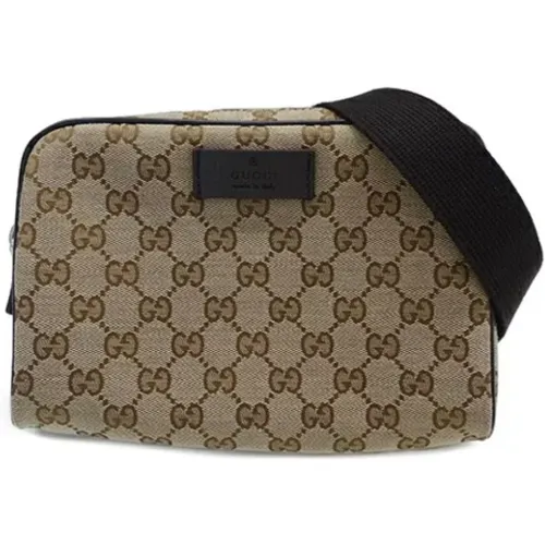 Pre-owned Canvas crossbody-bags , female, Sizes: ONE SIZE - Gucci Vintage - Modalova