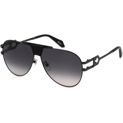 Shiny Gun Smoke Gradient Sonnenbrille - Just Cavalli - Modalova