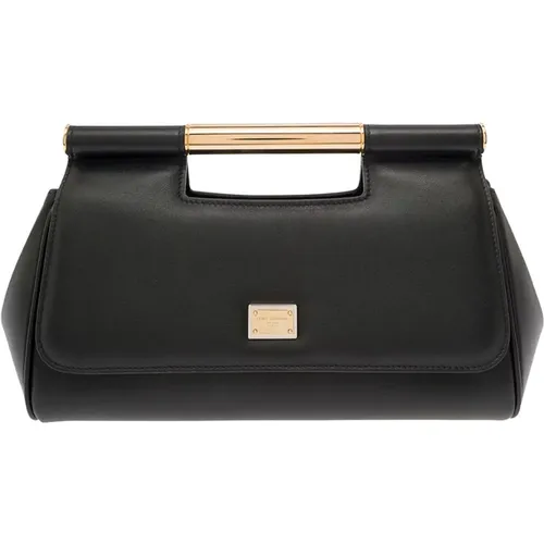 Sicily Schwarze Taschen,Sicily Clutch Medium Handtasche - Dolce & Gabbana - Modalova