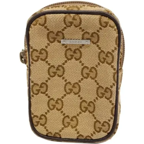 Pre-owned Canvas pouches , female, Sizes: ONE SIZE - Gucci Vintage - Modalova