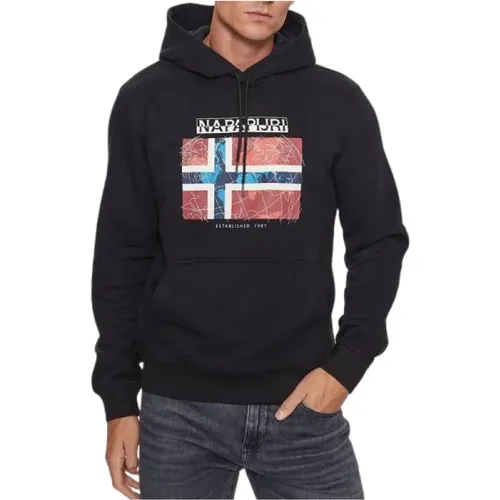 Sweatshirts , Herren, Größe: M - Napapijri - Modalova