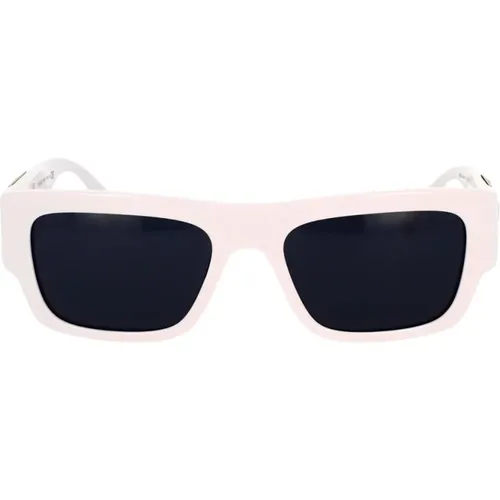 Rechteckige Sonnenbrille Ve4416 , unisex, Größe: 53 MM - Versace - Modalova