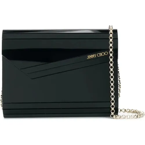 Candy Compact Clutch Bag , female, Sizes: ONE SIZE - Jimmy Choo - Modalova