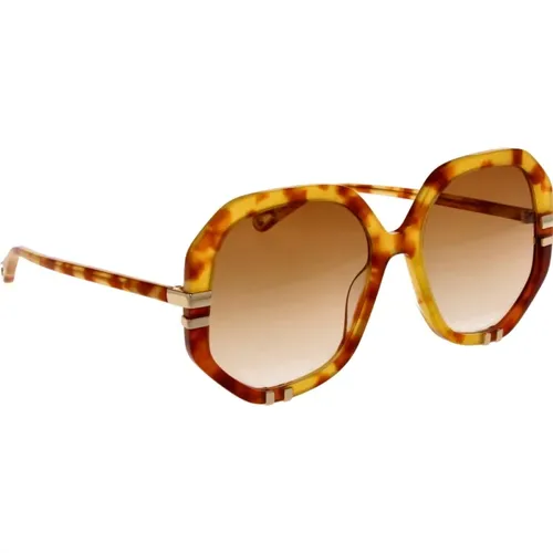 Sonnenbrille , Damen, Größe: 58 MM - Chloé - Modalova