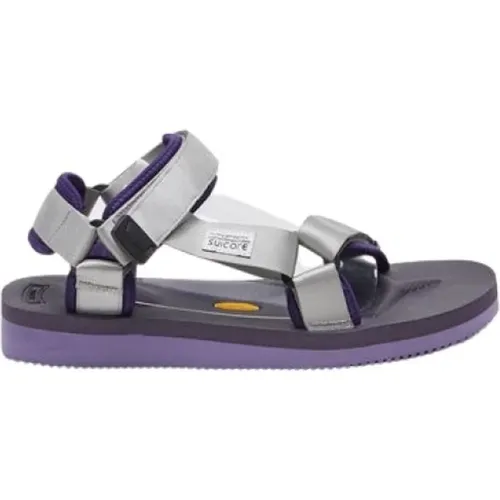 Flat Sandals Depa V-2 , female, Sizes: 3 1/2 UK, 2 UK, 3 UK - Suicoke - Modalova