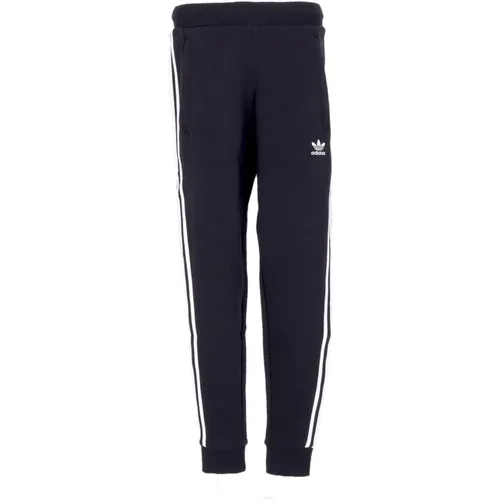 Klassische Fleece-Trainingshose Schwarz , Herren, Größe: XS - Adidas - Modalova