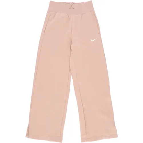 Fleece Wide-leg Sportswear Pants , female, Sizes: L, M, S - Nike - Modalova