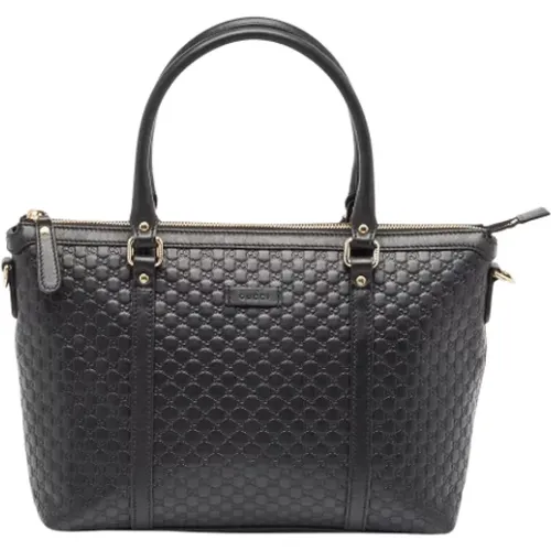 Pre-owned Leather totes , female, Sizes: ONE SIZE - Gucci Vintage - Modalova