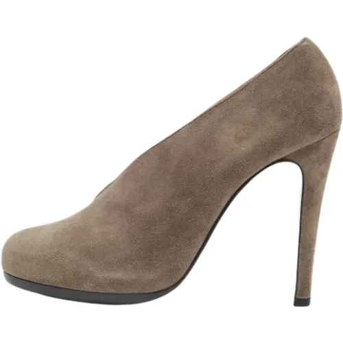 Pre-owned Suede heels , female, Sizes: 6 UK - Hermès Vintage - Modalova