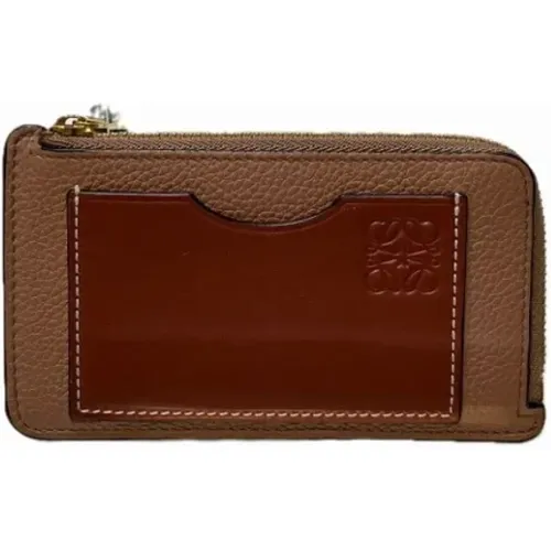 Pre-owned Leather wallets , female, Sizes: ONE SIZE - Loewe Pre-owned - Modalova