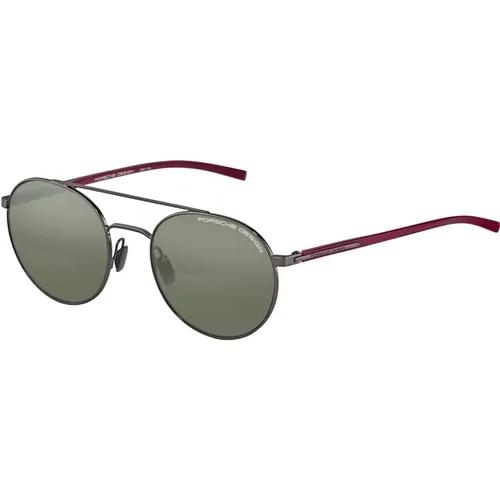 Stylish Sunglasses in Grey Red/Olive , Grey/Light Sunglasses - Porsche Design - Modalova