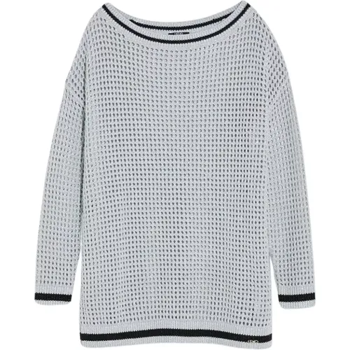 Knit Pullover with Round Neckline , female, Sizes: S - Liu Jo - Modalova