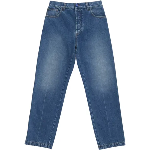 Gerades Jeans , Herren, Größe: W32 - Marcelo Burlon - Modalova