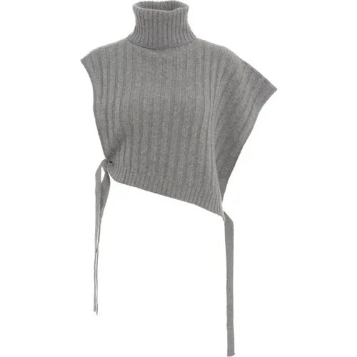 Grey Knitwear Aw24 , female, Sizes: S - MVM - Modalova