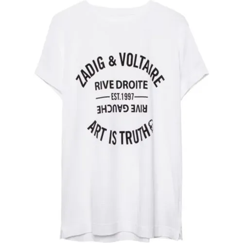 T-Shirts , female, Sizes: M, S - Zadig & Voltaire - Modalova