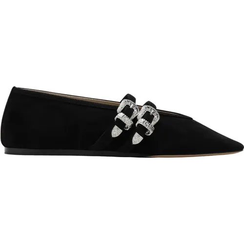 Pointed Toe Ballerina Flats , female, Sizes: 3 UK - Le Monde Beryl - Modalova