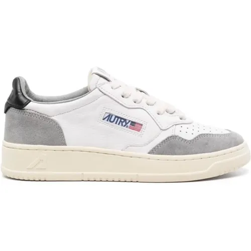 Medalist Low Leder Wildleder Sneakers , Damen, Größe: 37 EU - Autry - Modalova