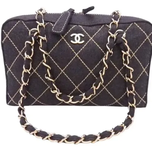 Pre-owned Wool chanel-bags , female, Sizes: ONE SIZE - Chanel Vintage - Modalova