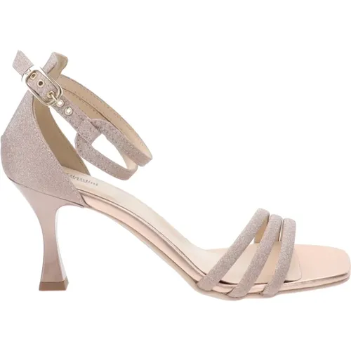 Glitter High Heel Sandals , female, Sizes: 3 UK - Nerogiardini - Modalova