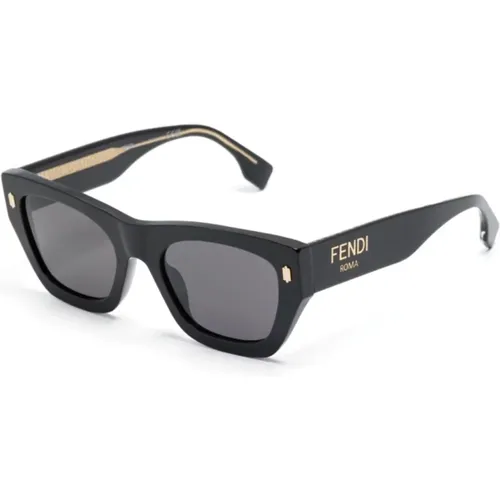 Fe40100I 01A Sunglasses Fendi - Fendi - Modalova