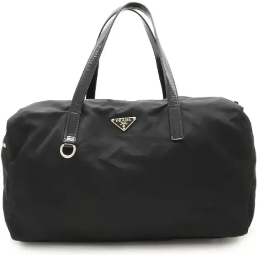 Pre-owned Canvas handbags , female, Sizes: ONE SIZE - Prada Vintage - Modalova