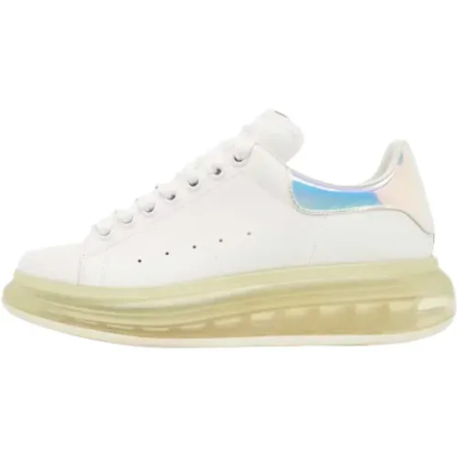 Pre-owned Leather sneakers , female, Sizes: 6 UK - Alexander McQueen Pre-owned - Modalova