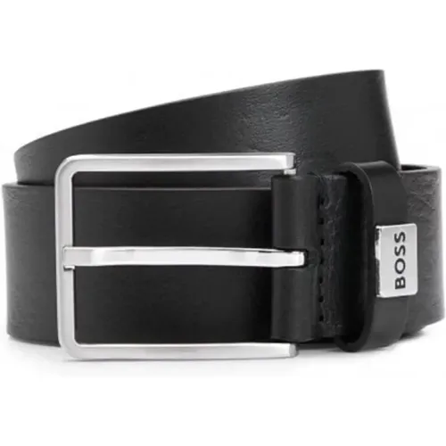 Elegant Italian Leather Belt , male, Sizes: 95 CM, 90 CM, 110 CM, 105 CM, 100 CM - Hugo Boss - Modalova