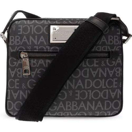 Schultertasche mit Logo - Dolce & Gabbana - Modalova