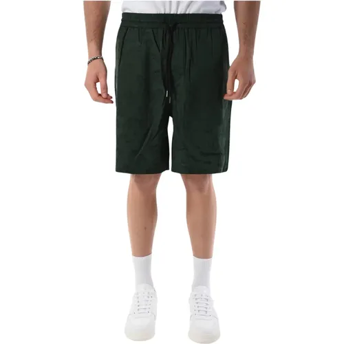 Relaxed fit viscose Bermuda shorts , male, Sizes: XL - Department Five - Modalova