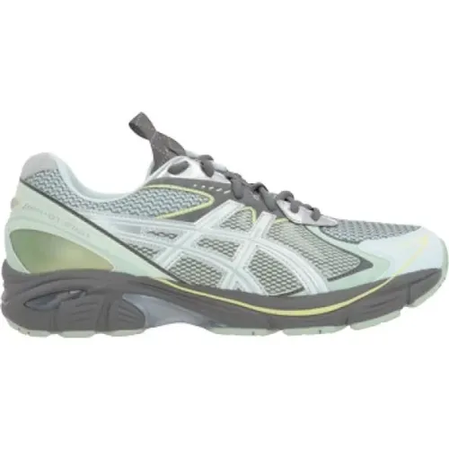 Grey Mesh Low-Top Sneakers with GEL Technology , female, Sizes: 2 1/2 UK, 4 1/2 UK, 1 1/2 UK, 1 UK, 3 UK, 4 UK, 3 1/2 UK, 2 UK - ASICS - Modalova