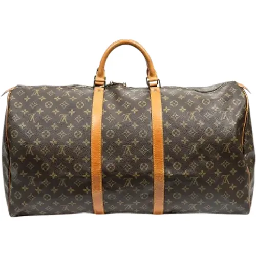 Pre-owned Canvas travel-bags , female, Sizes: ONE SIZE - Louis Vuitton Vintage - Modalova