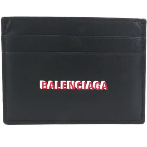 Pre-owned Leather wallets , female, Sizes: ONE SIZE - Balenciaga Vintage - Modalova