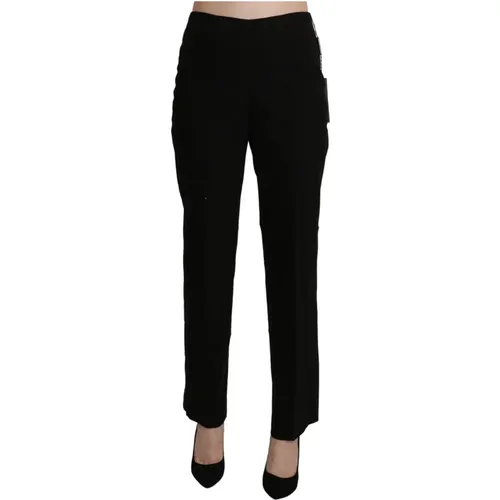 Elegante Straight High-Waist Hose , Damen, Größe: S - BENCIVENGA - Modalova