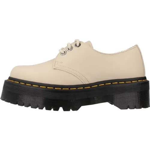 Quad II Parchment Schnürschuhe , Damen, Größe: 36 EU - Dr. Martens - Modalova