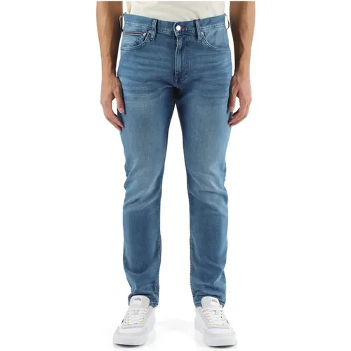 Slim Taper Fit Jeans , male, Sizes: W34, W30, W33, W31, W29, W38, W36, W32 - Tommy Hilfiger - Modalova