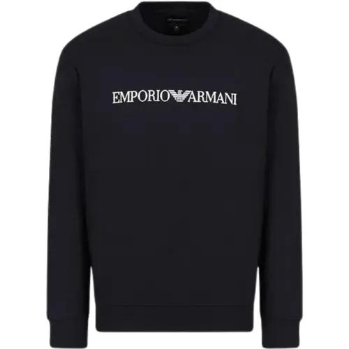 Herren-Sweatshirt mit Logodruck , Herren, Größe: 2XL - Emporio Armani - Modalova