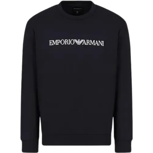 Herren-Sweatshirt mit Logodruck , Herren, Größe: XL - Emporio Armani - Modalova