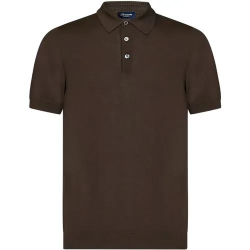 Men's Clothing T-Shirts & Polos Ss24 , male, Sizes: 3XL - Drumohr - Modalova