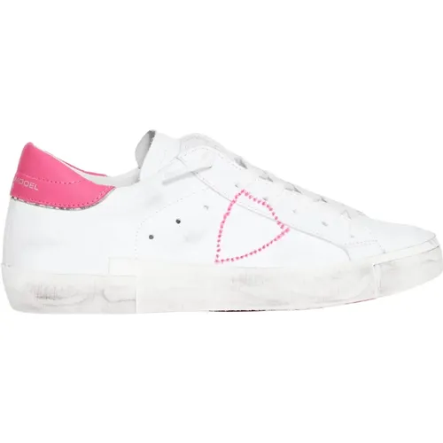 Womens Shoes Sneakers Bianco Noos , female, Sizes: 3 UK, 7 UK, 8 UK - Philippe Model - Modalova