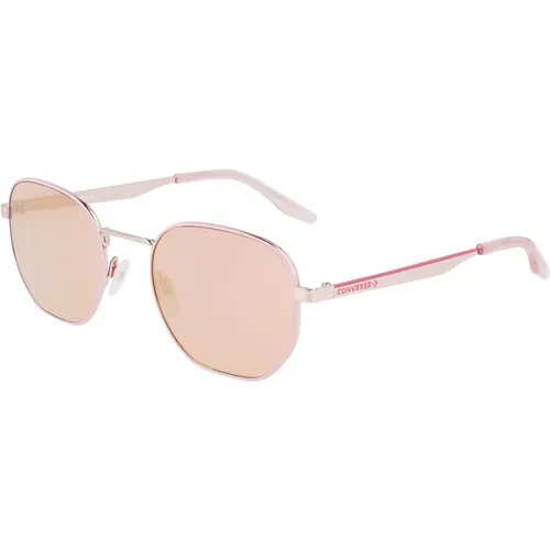 Elevate-781 Rose Gold Sunglasses , unisex, Sizes: 52 MM - Converse - Modalova