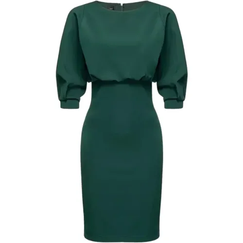 Grünes Midi-Kleid Alda , Damen, Größe: M - pinko - Modalova