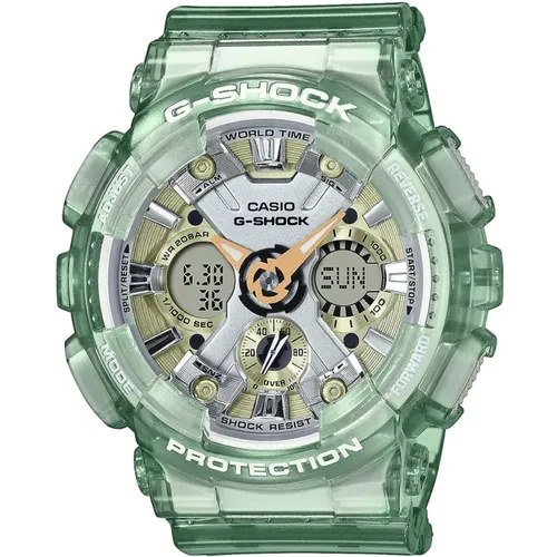 Mens Watch Gma-S120Gs-3Aer, Quartz, 43mm, 20Atm , male, Sizes: ONE SIZE - Casio - Modalova